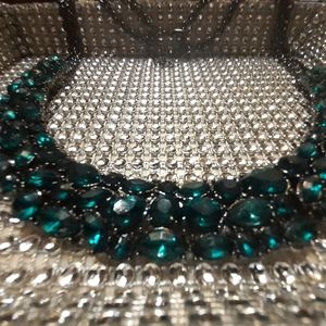 Chunky Emerald Necklace
